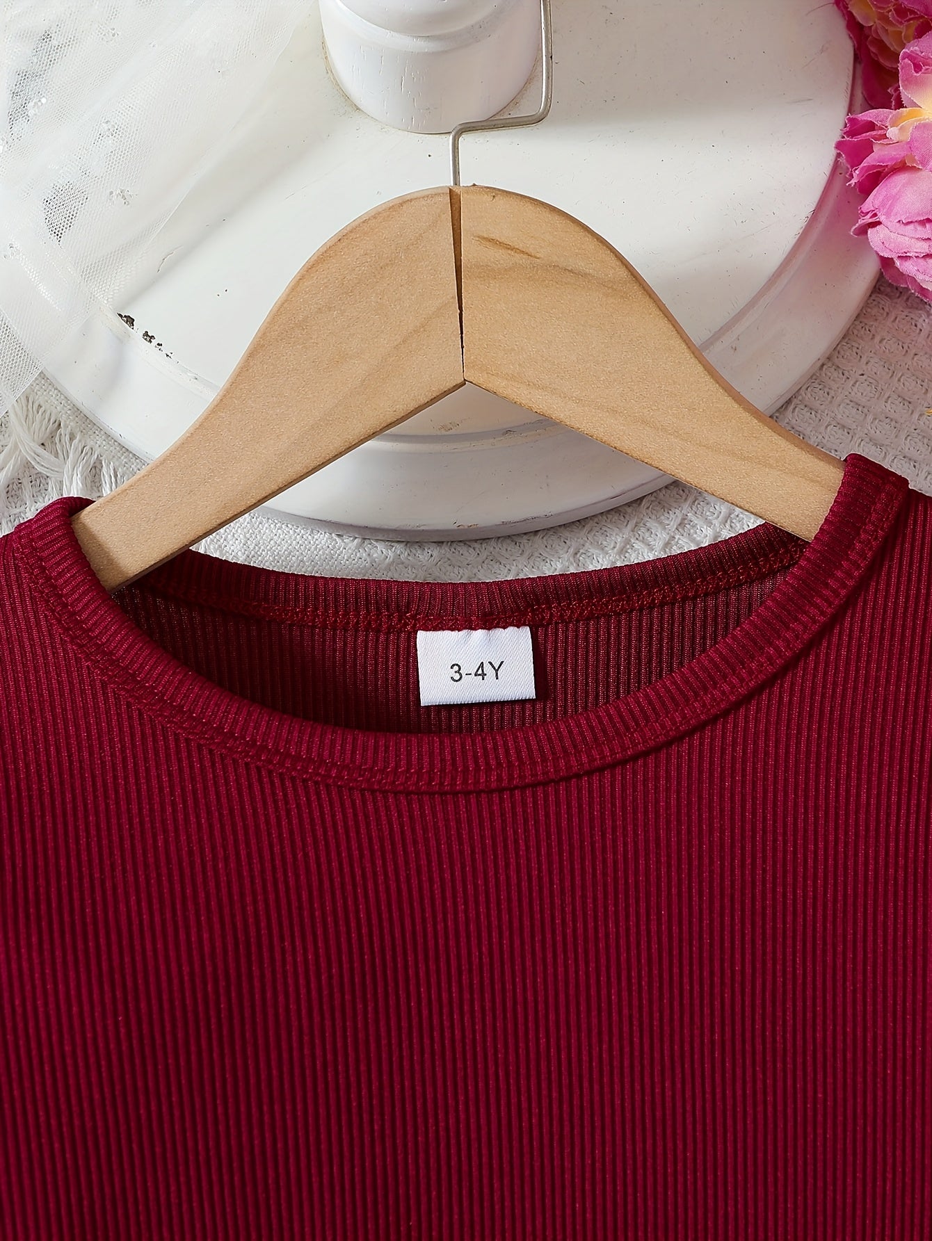 Girls Short Sleeve Bowknot Decor Mesh Tutu Dress