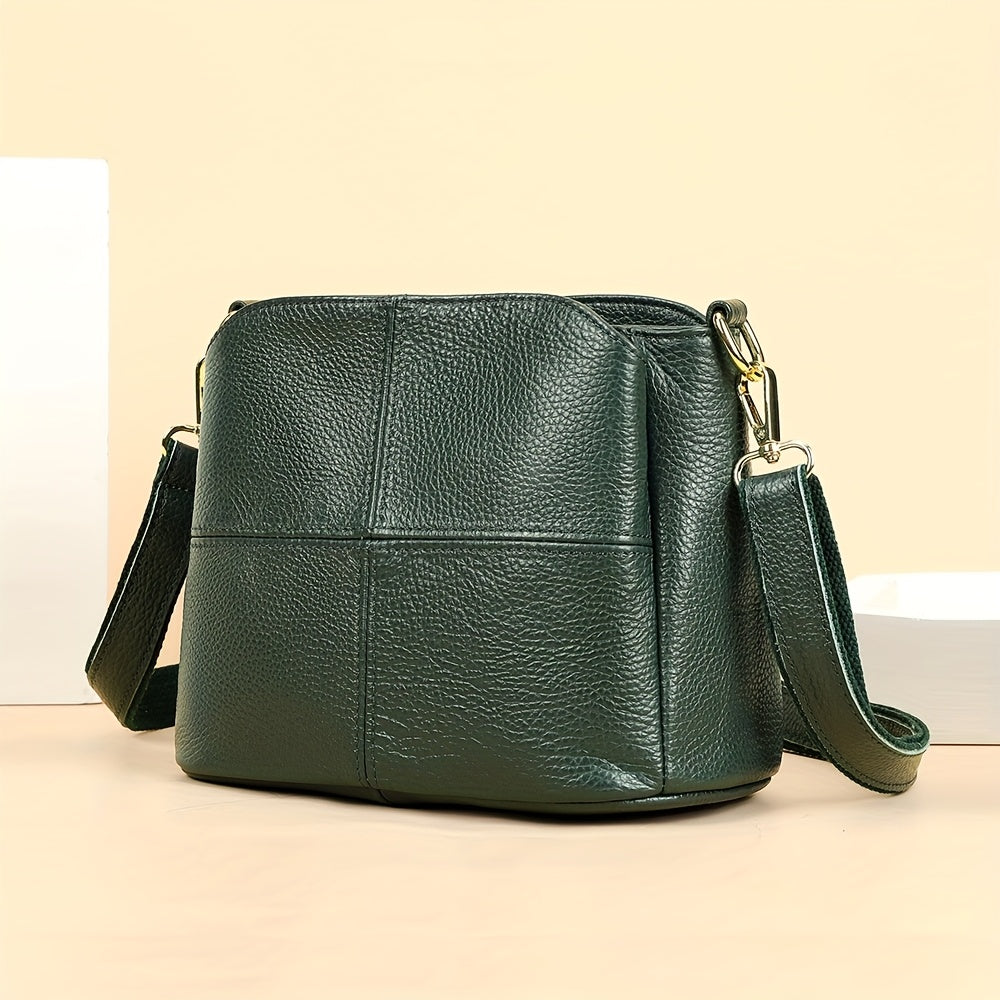 Genuine Leather Crossbody Bag