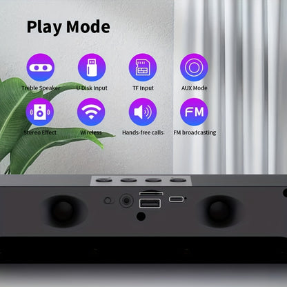 Wireless Soundbar Speaker with USB/TF Card Input