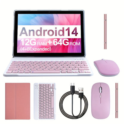 Tablet 10.1-inch Android 14 operating system