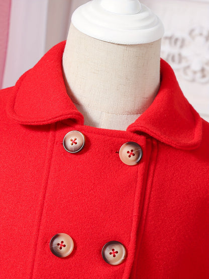 Girls' Autumn and Winter Warm Coats