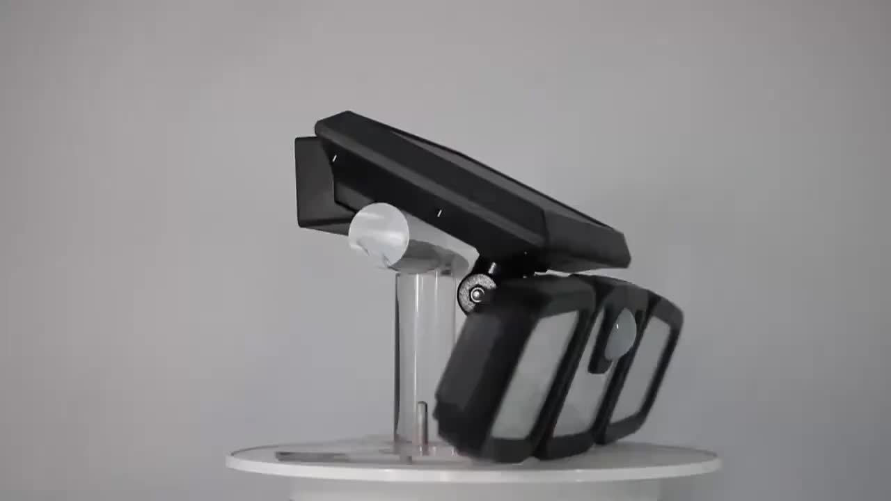 LED solar sensor lights with motion sensors