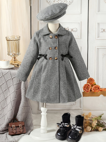 Girls' Autumn and Winter Warm Coats