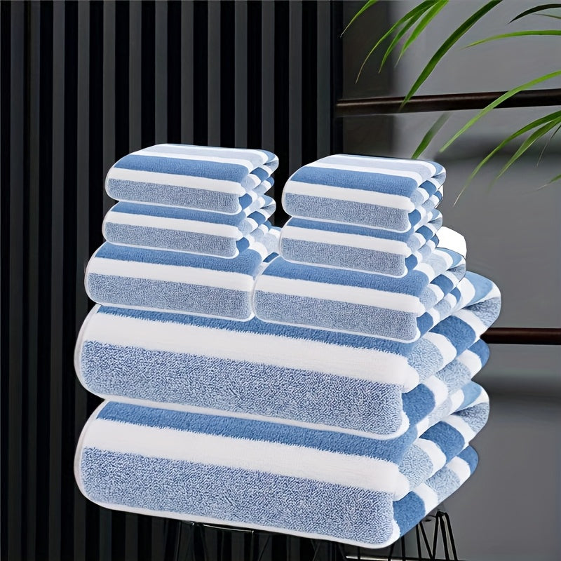 8-Piece Non-Shedding Super Absorbent Ultra-Soft Five Star Hotel