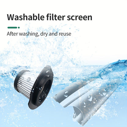 Car Vacuum Cleaner with Strong Suction, Compact Handheld Design for 12V Vehicle Interior Cleaning, Pet Hair Removal, and Carpet Care, Without Battery