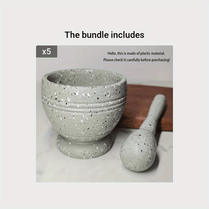 Grinding Bowl Set Kitchen
