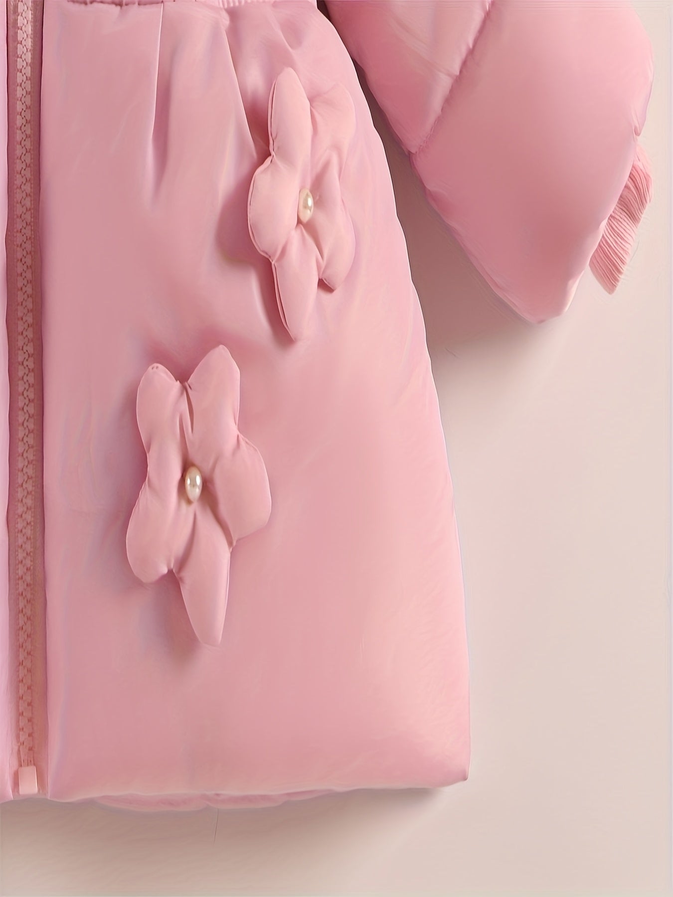 New Girls' Hooded Winter Coat