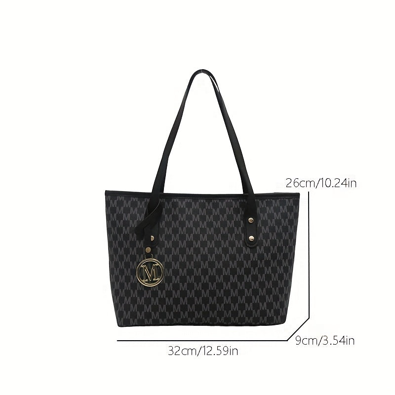 Elegant Women's Synthetic Leather Handbag