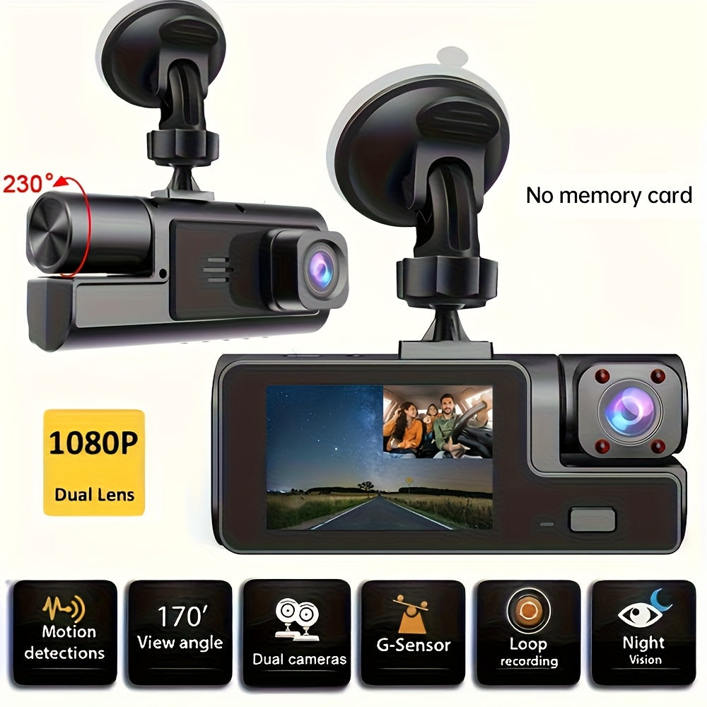 Dash Cam with Memory Card Included