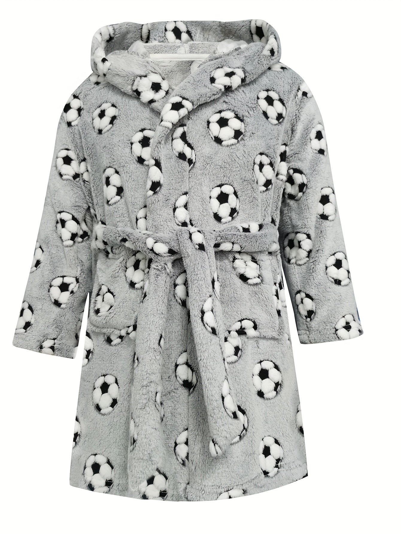 New Football Pattern Bathrobe