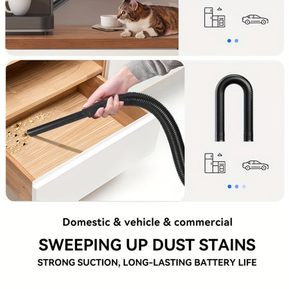 Portable Handheld Vacuum Cleaner for Home and Car Use