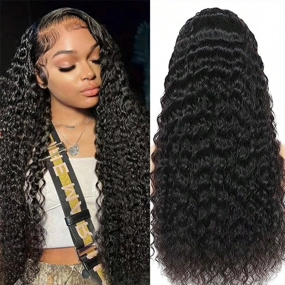 Lace Front Wigs Human Hair Wig 13x4 Deep Curly