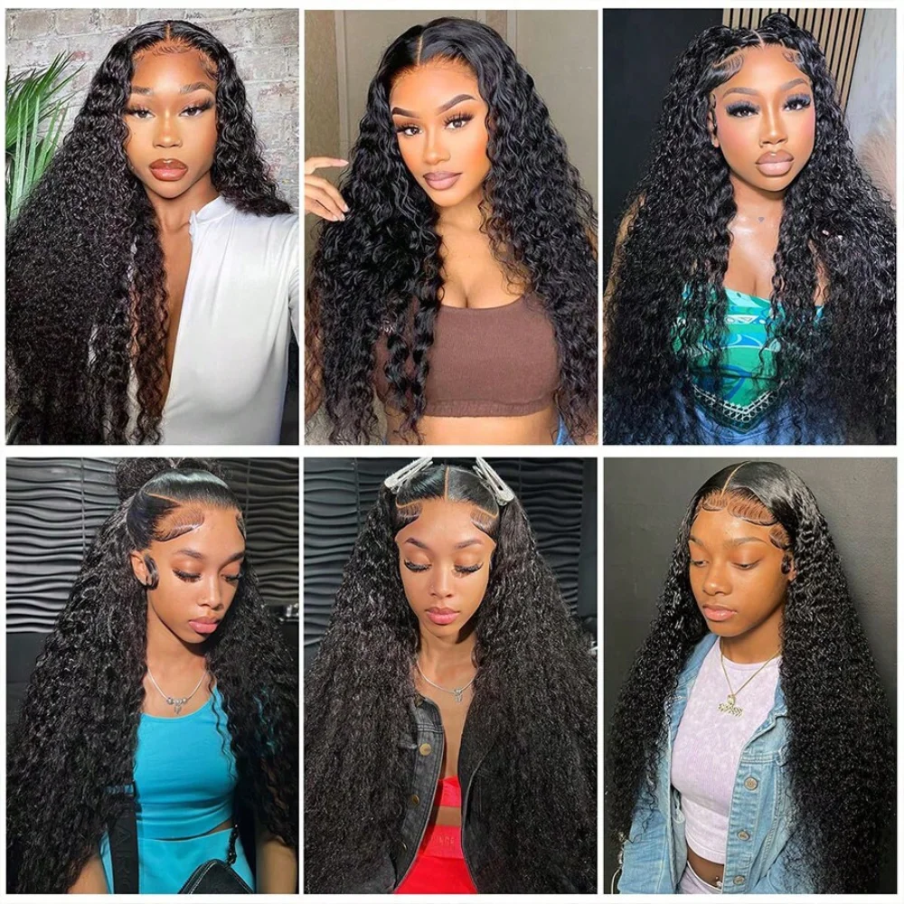 Lace Front Wigs Human Hair Wig 13x4 Deep Curly