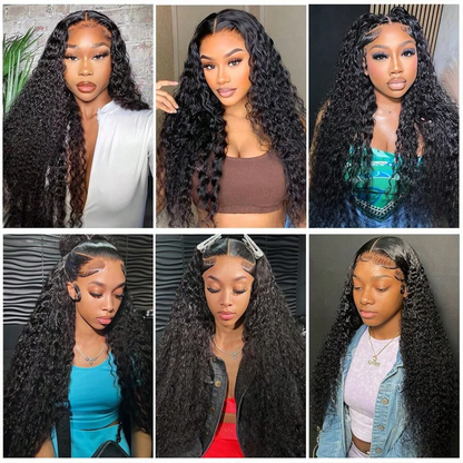 Lace Front Wigs Human Hair Wig 13x4 Deep Curly