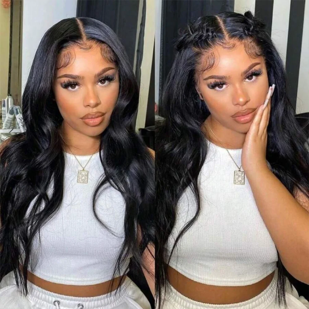 30 Inch Wear And Go Glueless Wigs Human Hair  Pre Cut Lace Front