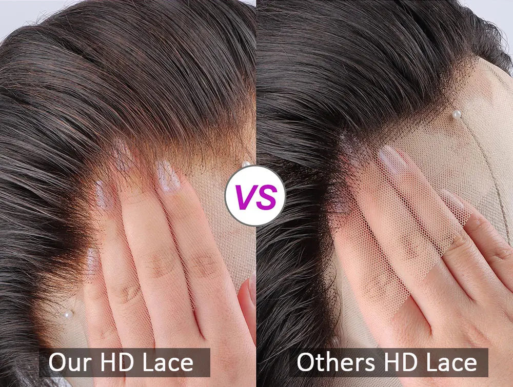 Hidden Invisible Strap 360 Full Hd Lace Glueless Wig Straight Chocolate Brown 30 Inch Lace Front Wigs Human Hair 360 Frontal Wig