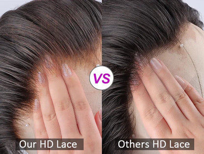 Hidden Invisible Strap 360 Full Hd Lace Glueless Wig Straight Chocolate Brown 30 Inch Lace Front Wigs Human Hair 360 Frontal Wig