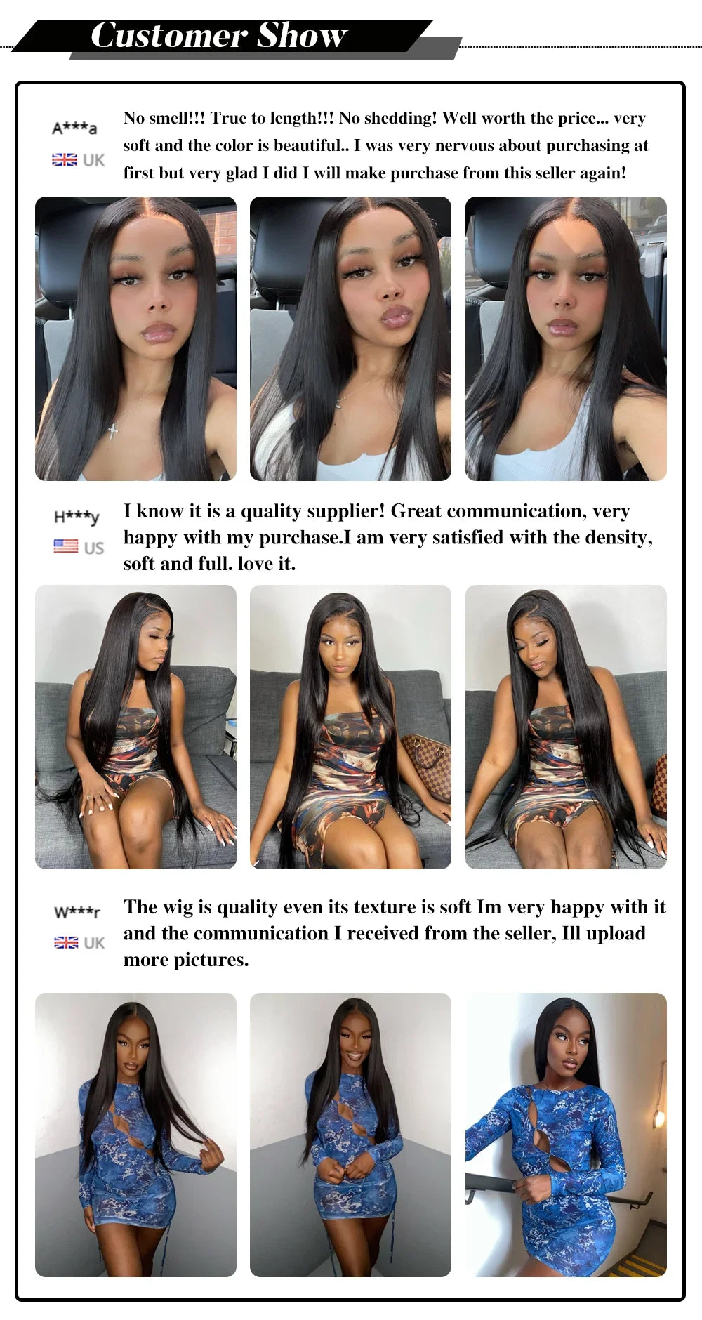 30 Inch 13x6 Lace Front Wigs Human Hair 200 Density Straight HD Lace Front Wigs Pre Plucked Straight Glueless Human Hair Natural