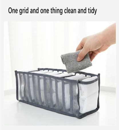 clothes organize home storage wardrobe socks shelf divider clothing closet organization drawer underwear organizador de ropa