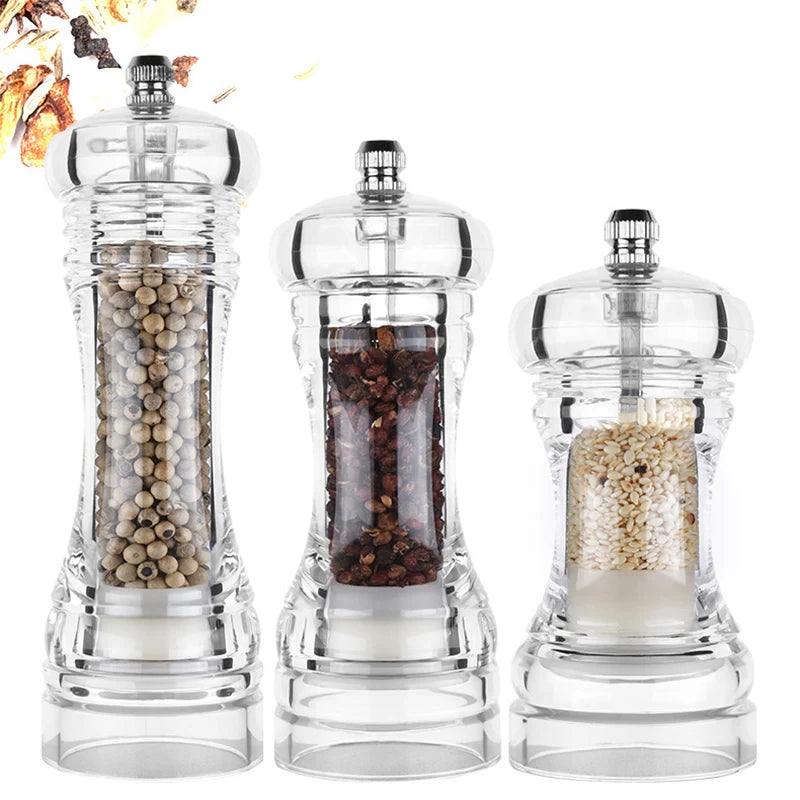 Pepper Grinder- Acrylic Salt and Pepper Shakers