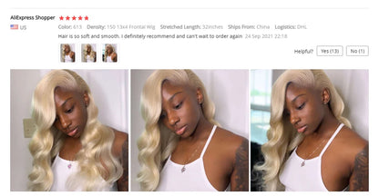 360 Lace Frontal Wig 613 Blonde 13x4 13x6 Body Wave Lace Front Wig Preplucked Brazilian Lace Front Human Hair Wigs 30 32 38 Inch