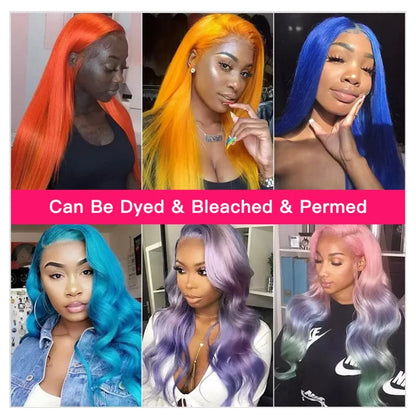 360 Lace Frontal Wig 613 Blonde 13x4 13x6 Body Wave Lace Front Wig Preplucked Brazilian Lace Front Human Hair Wigs 30 32 38 Inch