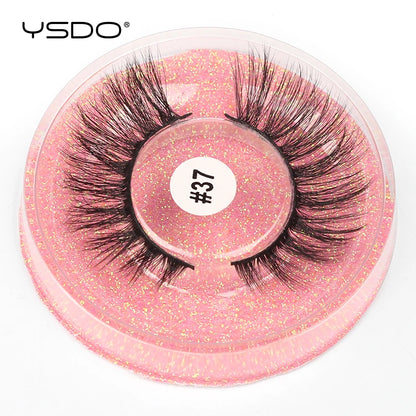 YSDO 10/20 Pairs fluffy mink eyelashes natural long 3D
