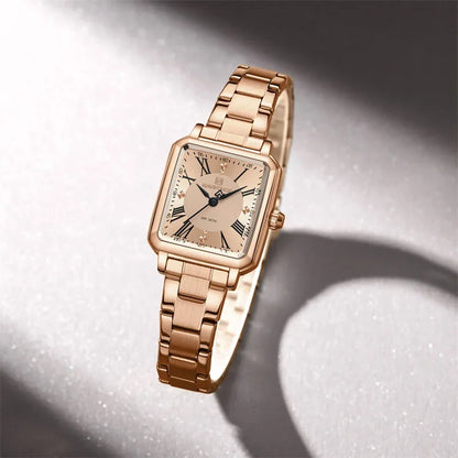 NAVIFORCE Fashion Ladies Watch Stainless Steel Waterproof