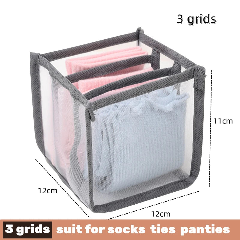 Underwear Organizer Socks Pants Bra Storage Box Cabinets Wardrobe Clothes Drawer Organizer Storage Organization For Bedroom