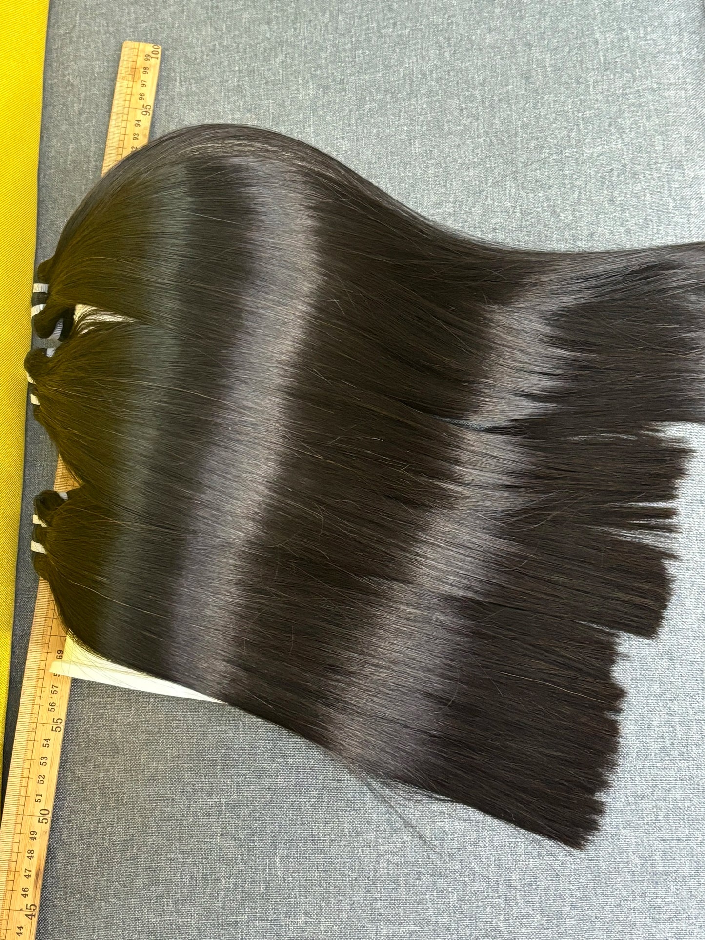 16A Vietnamese Double Drawn Bone Straight Bundles with Lace Closure Raw Hair Bundles Raw Hair