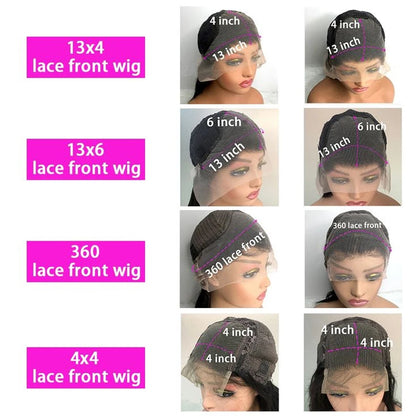 250 Density 360 Full Lace Wig Human Hair Pre Plucked Raw Hair Wig Brazilian Bone Straight Wigs Human Hair 100% Natural Hairline
