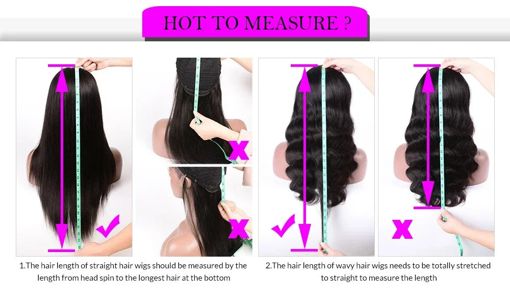 Straight Wigs 360/13X6 HD Lace Frontal Wigs Body Wave Glueless Lace Frontal Wig Human Hair Ready To Wear Pre Plucked Human Hair