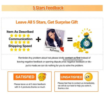 200% Body Wave Lace Frontal Human Hair Wig 1b/30 13x4 Full Lace Frontal Human Hair Wigs Pre Plucked Bleached Knots Glueless Wigs