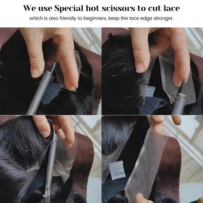 Rosabeauty 30 40 Inch Straight Human Hair Wigs Hd Lace Wig 13x6 Human Hair Bone Straight Lace Frontal Human Hair Wigs For Women