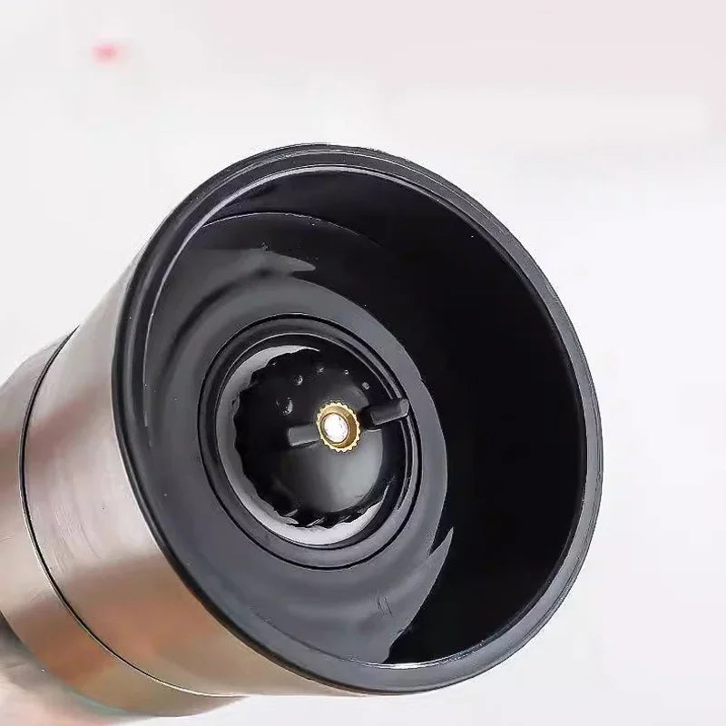 Multi-functional Pepper Shakers Set with Stand Stainless Steel Salt Pepper Mill