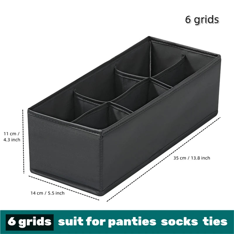 Underwear Organizer Socks Pants Bra Storage Box Cabinets Wardrobe Clothes Drawer Organizer Storage Organization For Bedroom