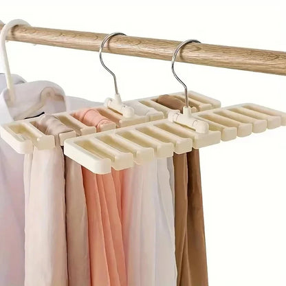 1PCS Tie Belt Hanger Wardrobe Belt Rotating Organizer Rack