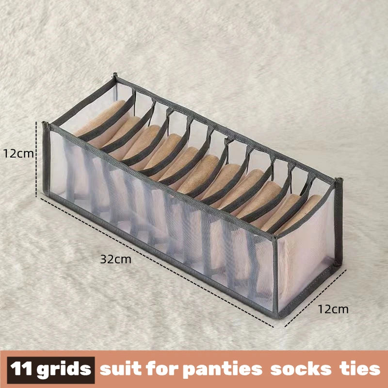 Underwear Organizer Socks Pants Bra Storage Box Cabinets Wardrobe Clothes Drawer Organizer Storage Organization For Bedroom