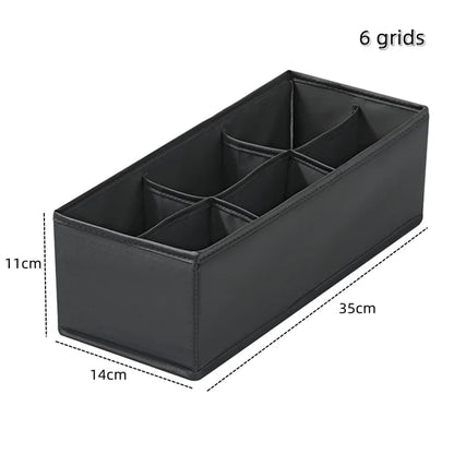 Organizer For Underwear Socks Bra Pants Scarf Tie Storage Box Jeans Clothing Organization Dividers For Drawers Clothes Organizer