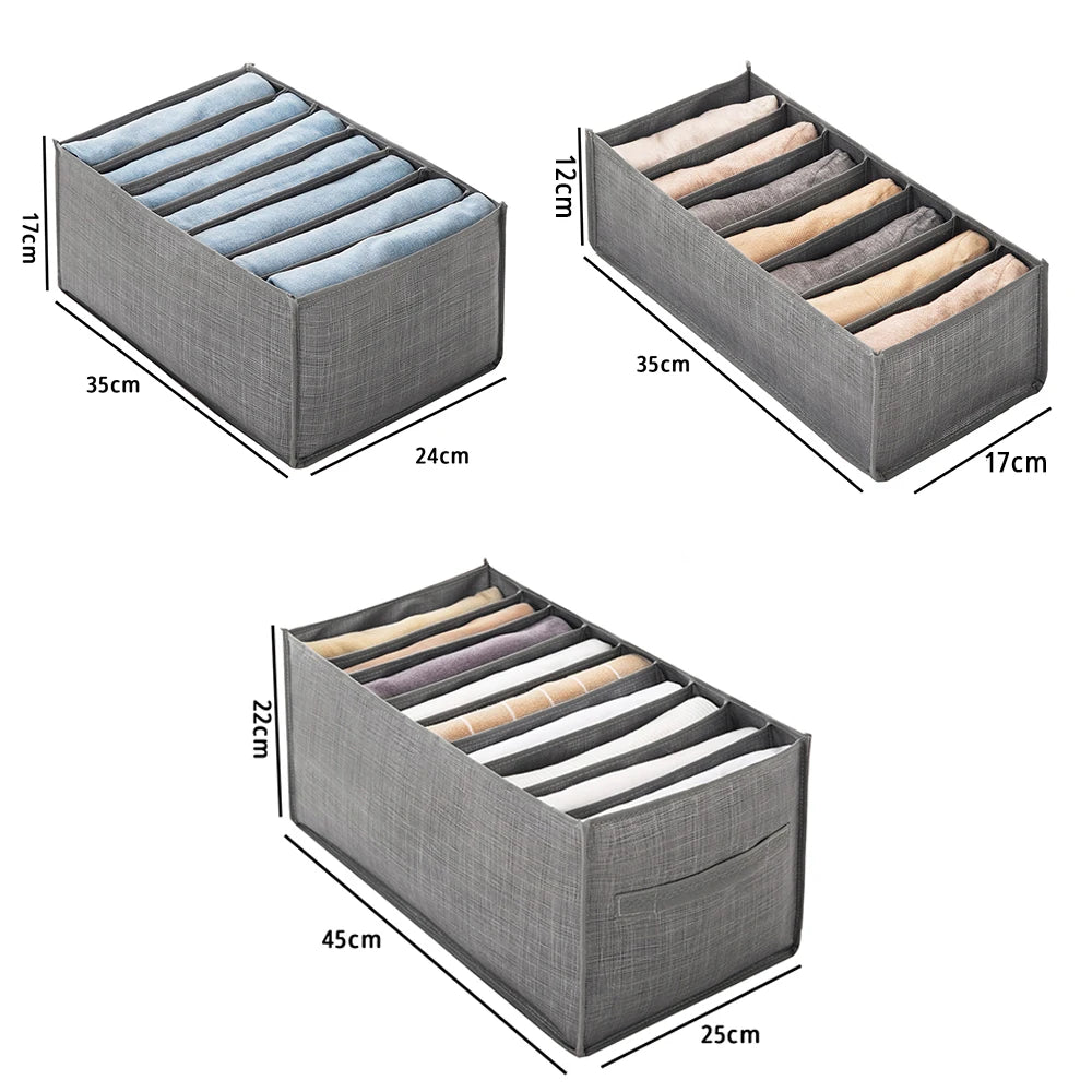 ﻿ Closets Clothes Organizer Foldable Clothing