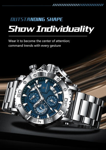 POEDAGAR Luxury Watch For Men