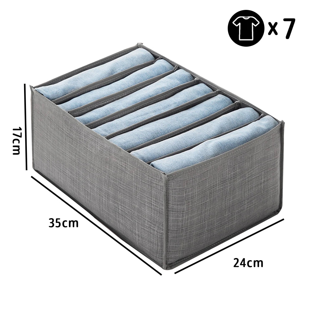 ﻿ Closets Clothes Organizer Foldable Clothing