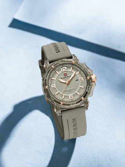 NAVIFORCE Women Luxury Brand Watch Casual Waterproof Quartz