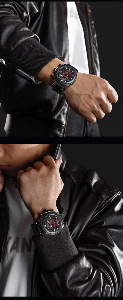 NAVIFORCE Men Stainless Steel Watch