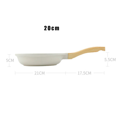 Durable Frying Pan Wok Non-stick Ceramic
