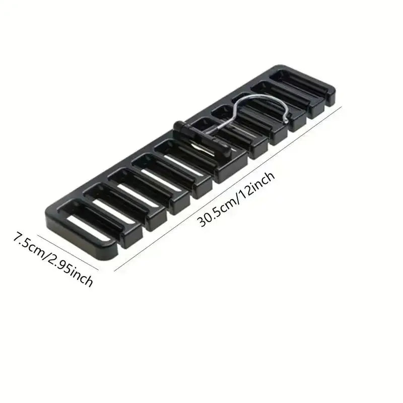 1PCS Tie Belt Hanger Wardrobe Belt Rotating Organizer Rack