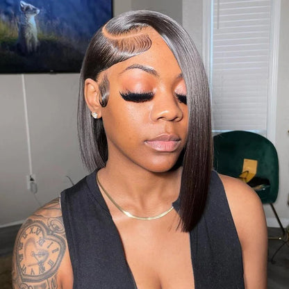 2x6 5x5 250 Density Raw 15A Bob Glueless Lace Wig Ready To Go Vietnamese Hair Original Super Double Drawn Closure Human Hair Wig