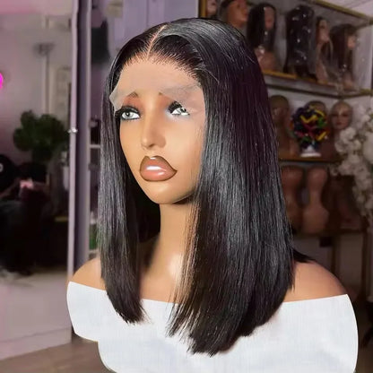 2x6 5x5 250 Density Raw 15A Bob Glueless Lace Wig Ready To Go Vietnamese Hair Original Super Double Drawn Closure Human Hair Wig