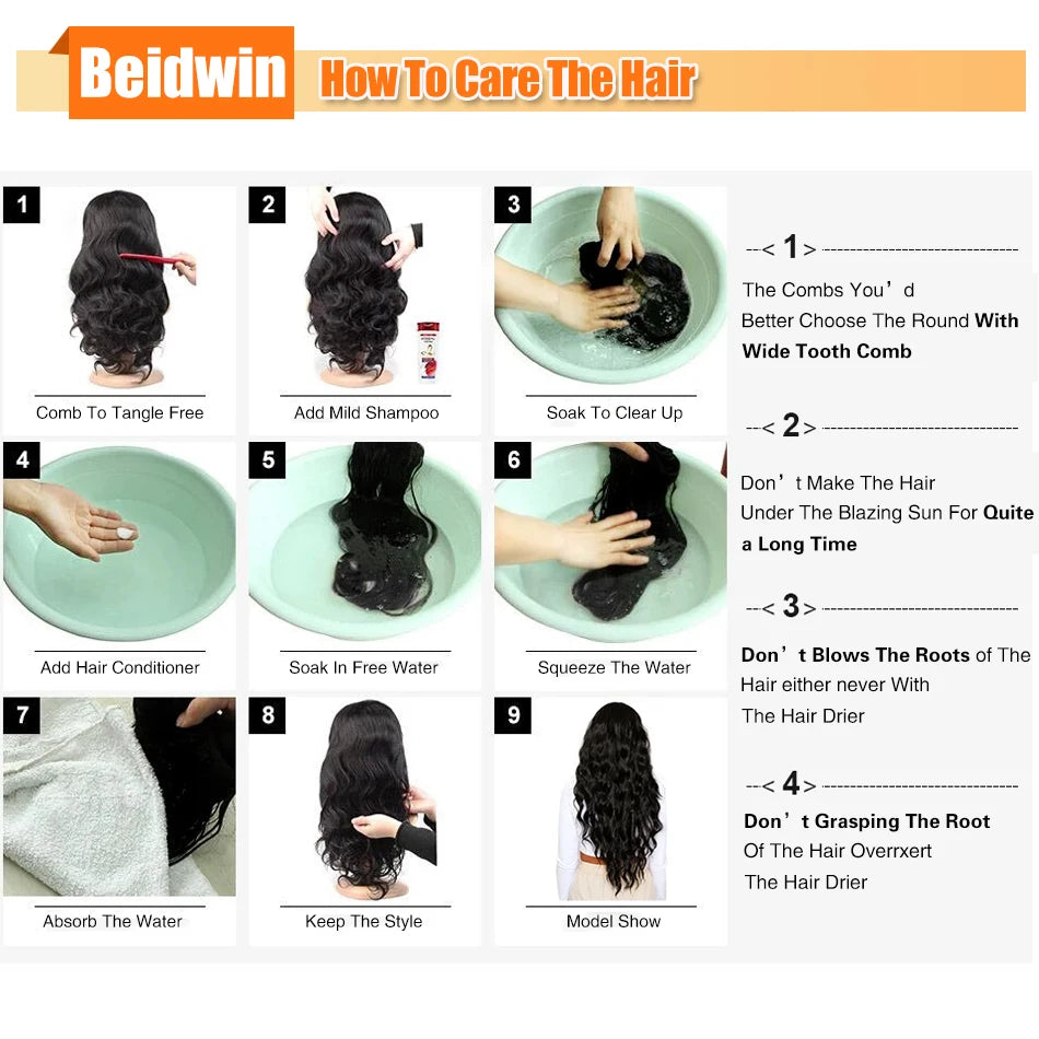 34 inch Silky Straight Glueless Wigs Human Hair Transparent 13x4 13x6 Lace Front Human Hair Wig Pre-Cut Brazilian Remy Hair