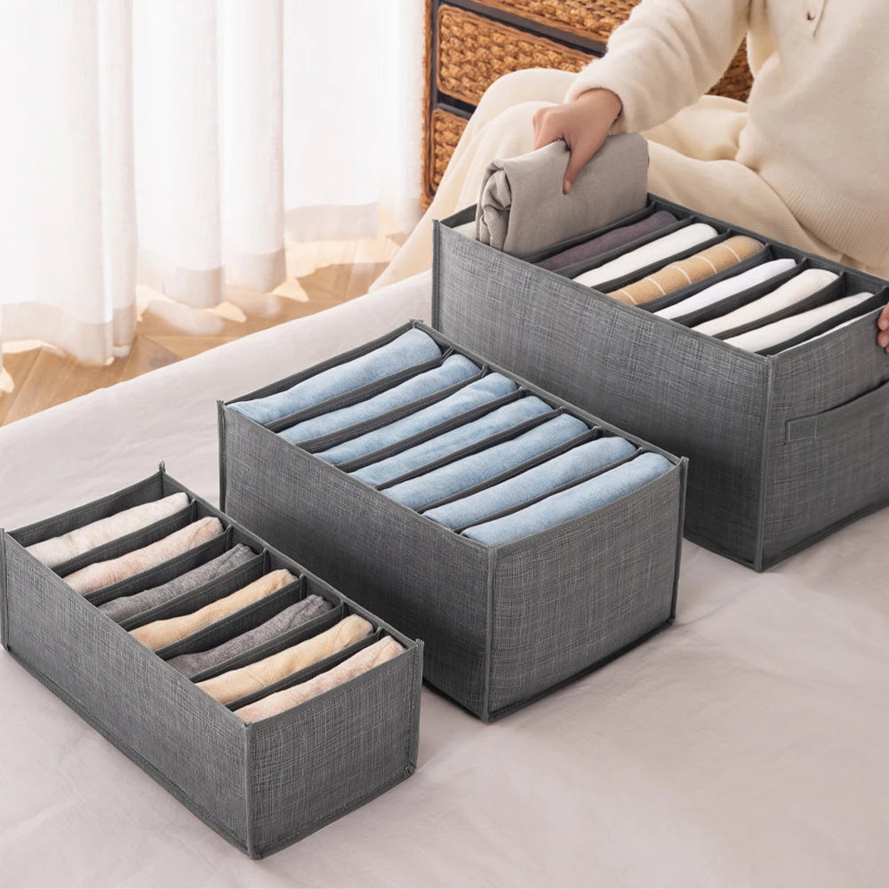 ﻿ Closets Clothes Organizer Foldable Clothing